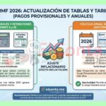 Tablas y Tarifas ISR 2026. Descarga Anexo 8 de la Resolución Miscelánea Fiscal 2026. Se publicó oficialmente en el DOF.