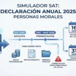 Simulador del SAT para la Declaración Anual 2025 para Personas Morales ya está activo. Anticípate y evita el estrés de marzo !!